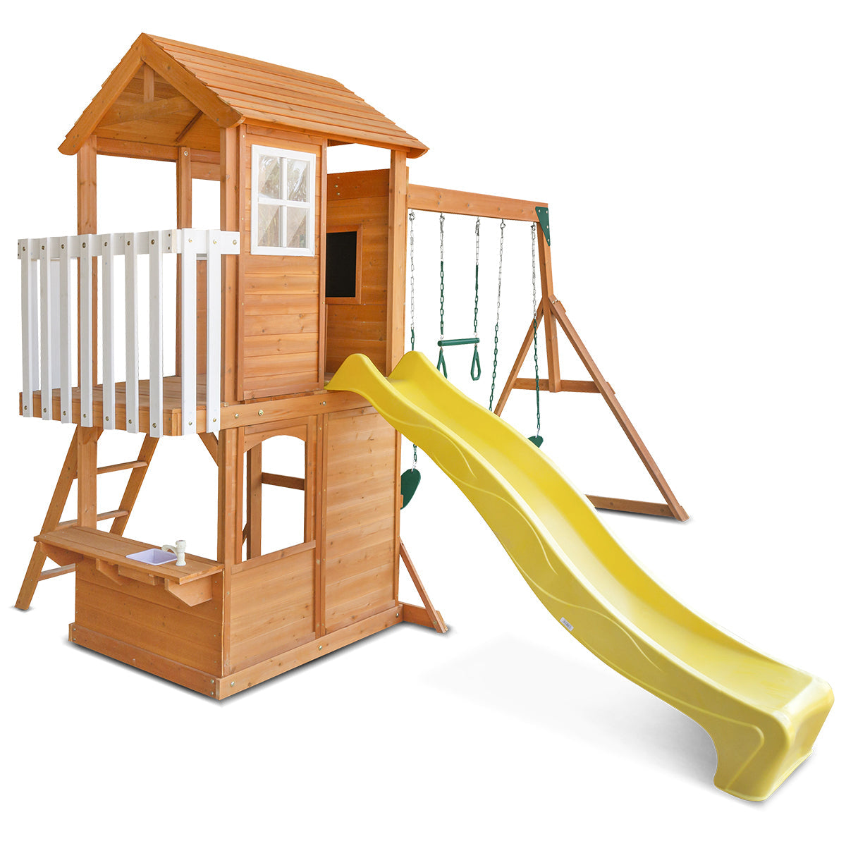 Lifespan Kids Springlake Play Centre With 2.2m Yellow Slide