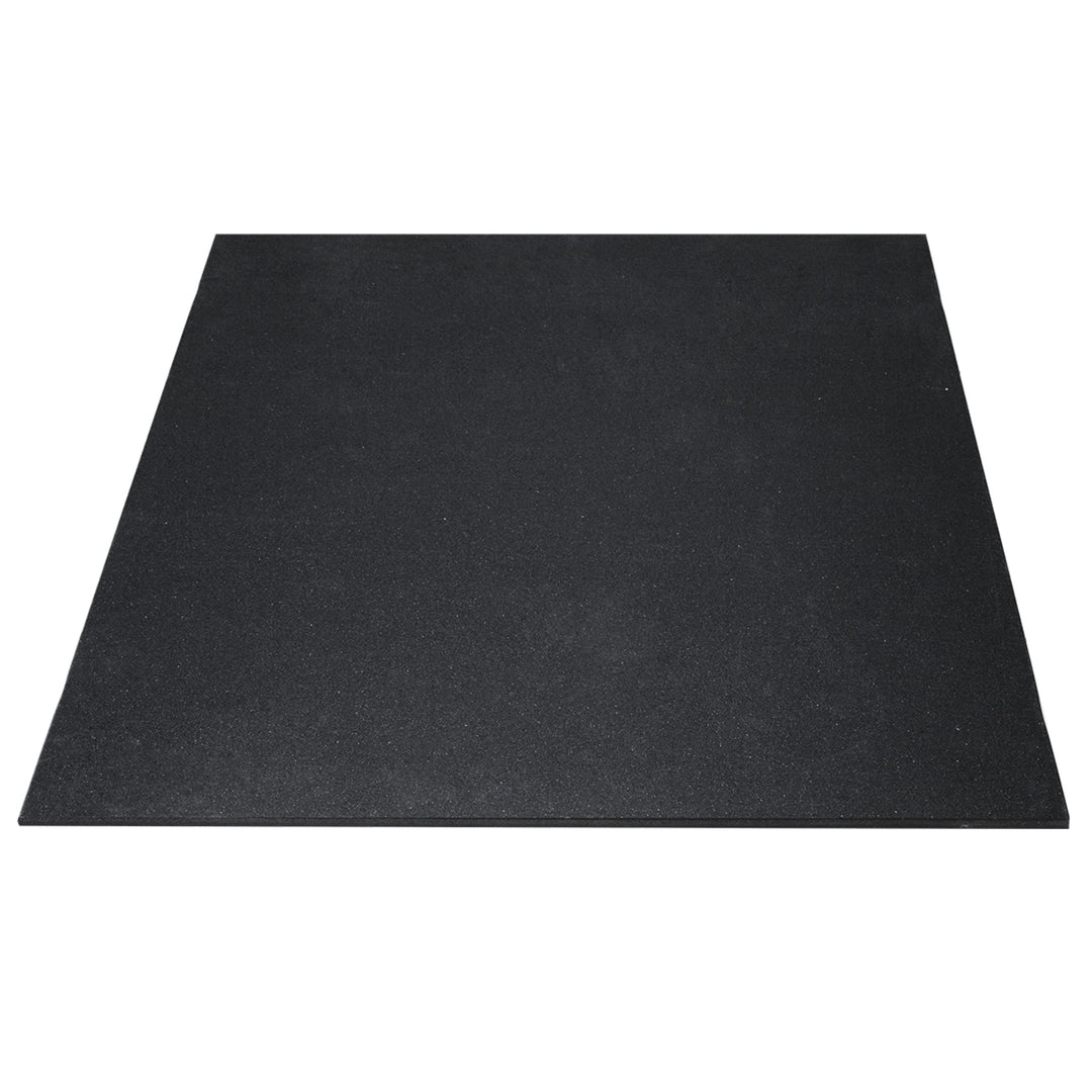 CORTEX 10mm Commercial Bevelled Edge Rubber Gym Tile Mat (1m x 1m) - Set of 36