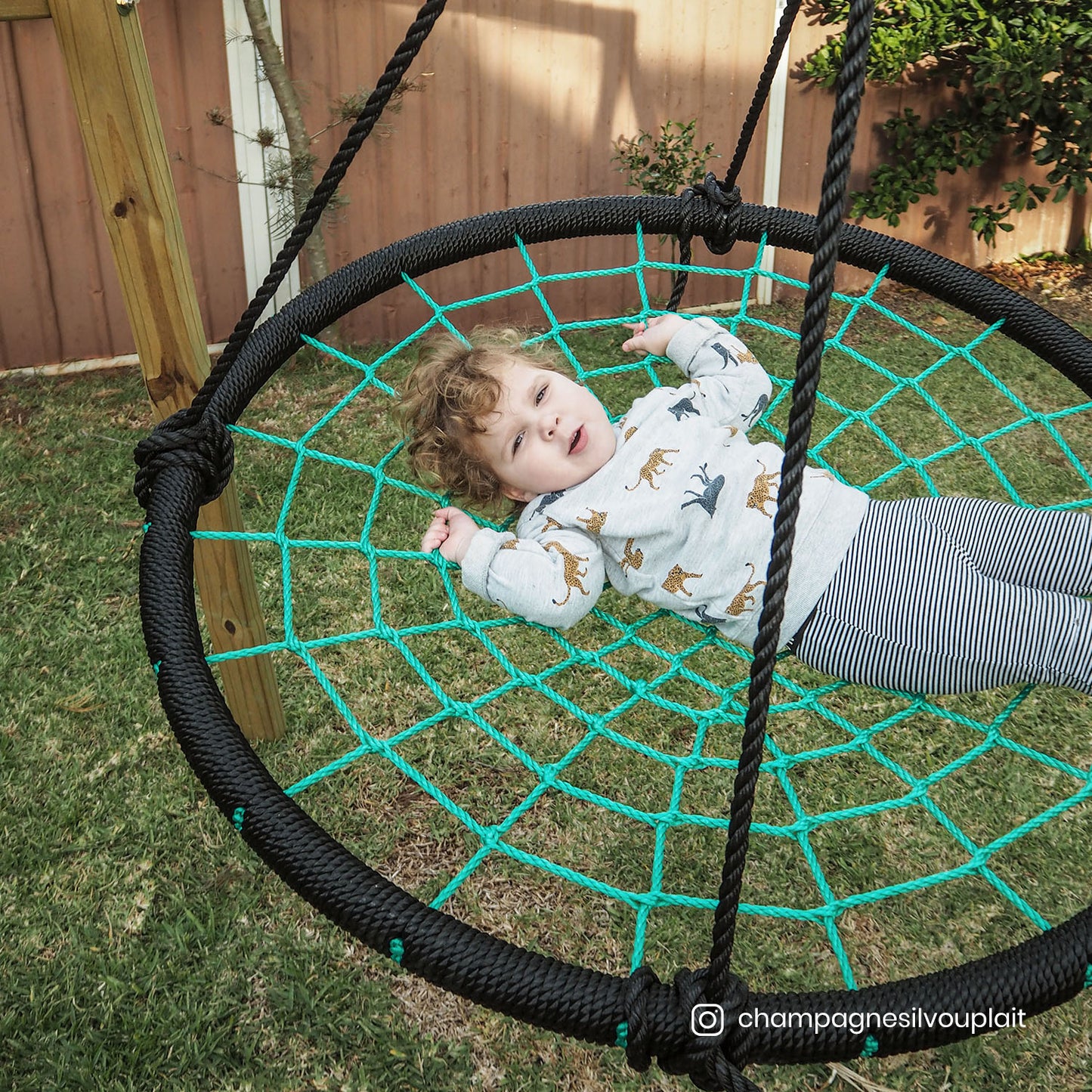 Lifespan Kids Oakley Swing Set with 1.2m Spidey Web Swing