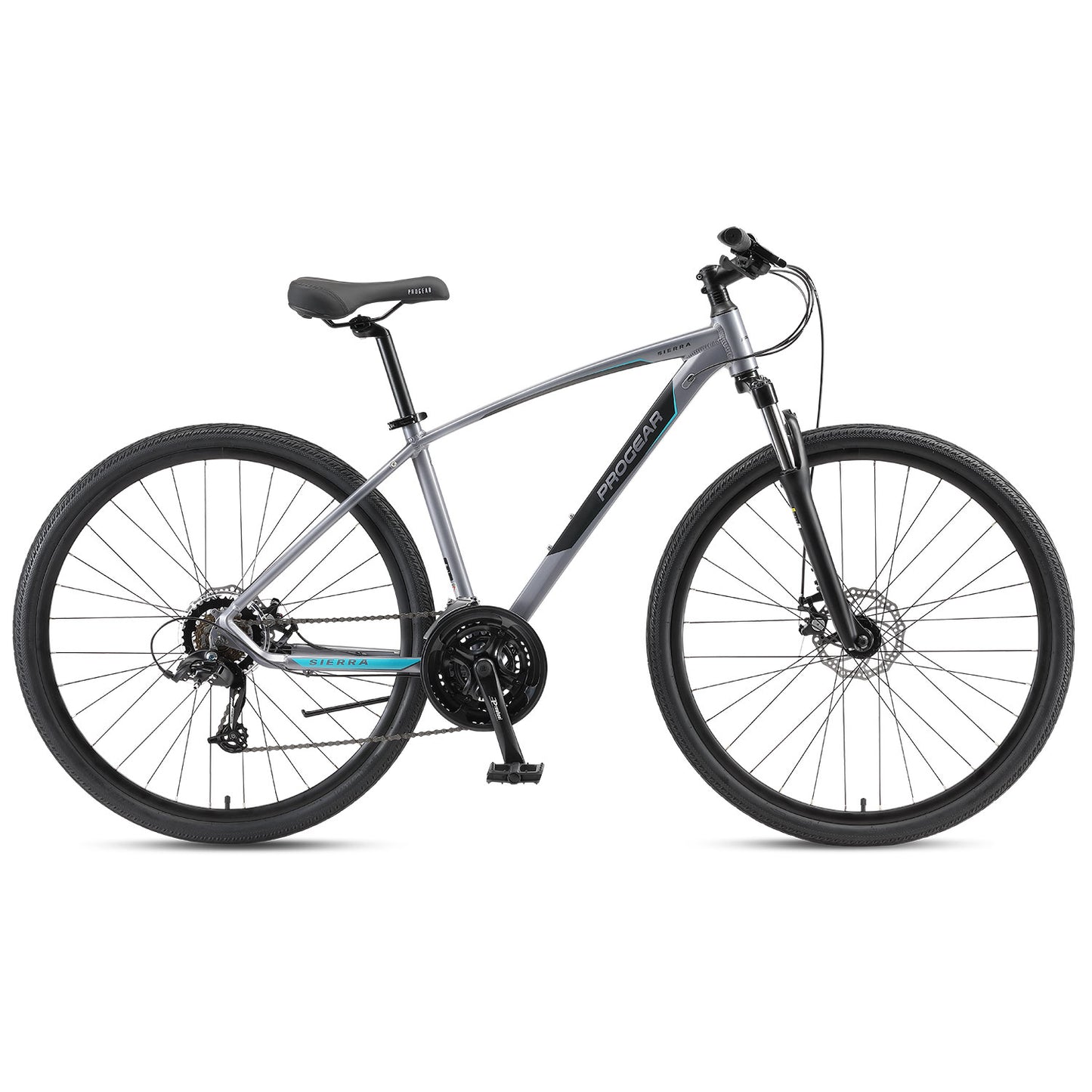 Progear Bikes Sierra Adventure/Hybrid Bike 700c*15" in Graphite