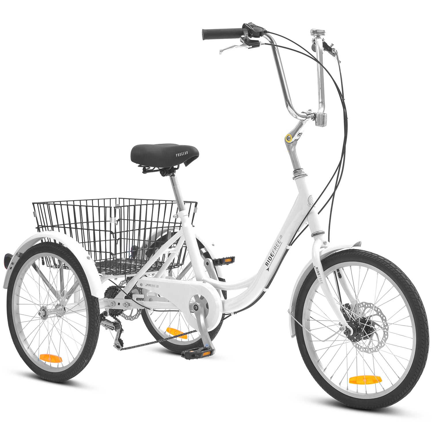 Progear Bikes RideFree Trike 20" in White