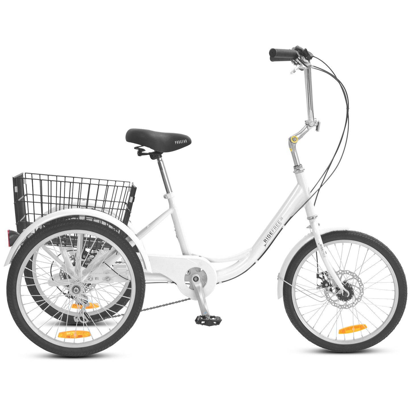 Progear Bikes RideFree Trike 20" in White