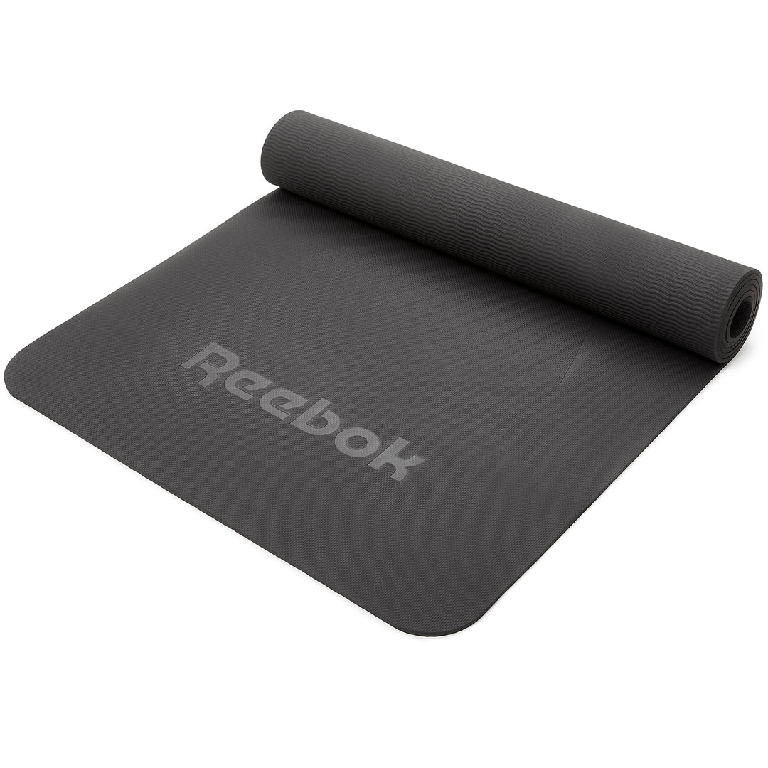 Reebok Yoga Mat 1.76m*0.61m*5mm in Black