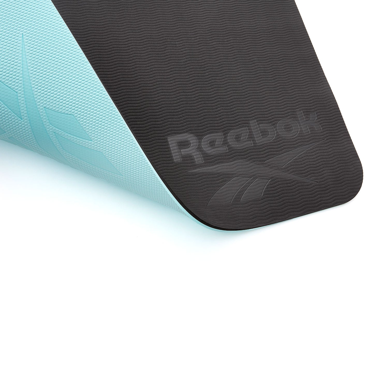 Reebok Double Sided Yoga Mat 1.76m*0.61m*6mm in Blue