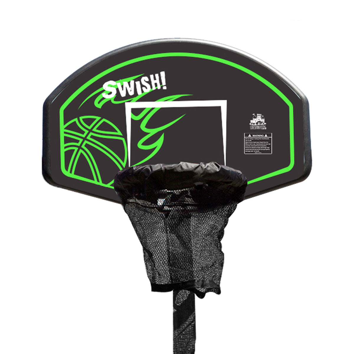 Lifespan Kids Swish Trampoline Basketball Ring (HyperJump P/2/3/4 Compatible)