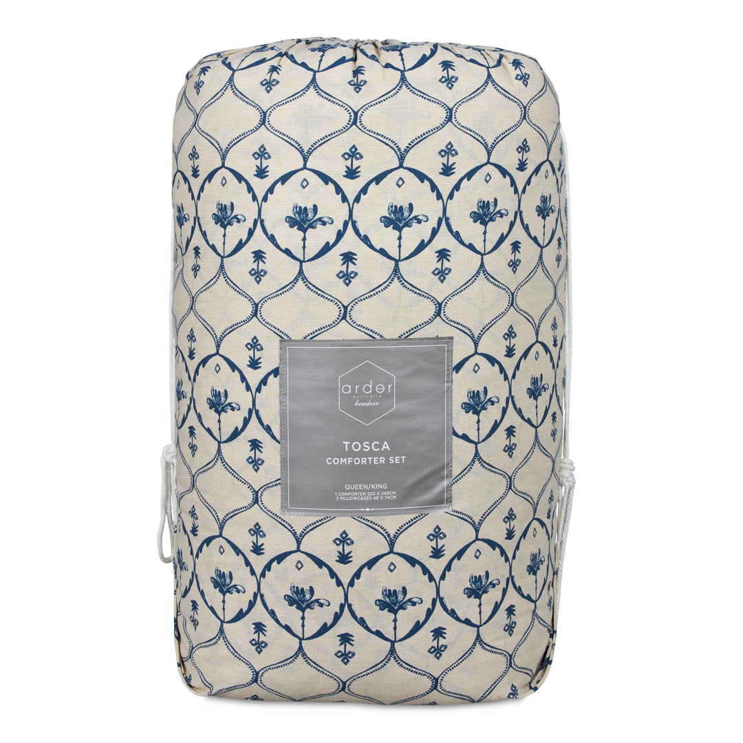 Tosca PRINTED COMFORTER SET - SINGLE/DOUBLE