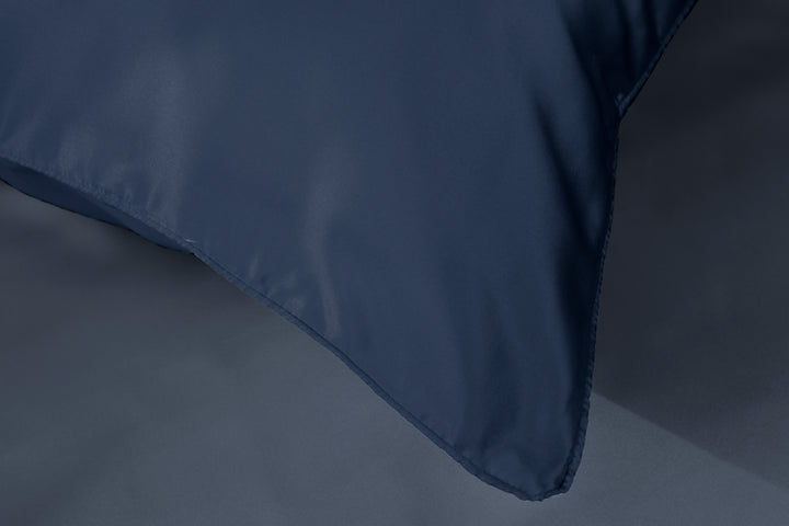 Navy SILK PILLOWCASE - 51X76CM