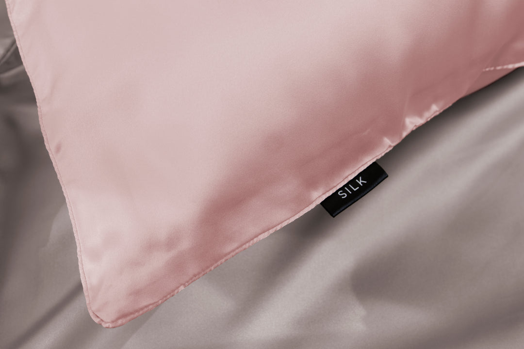 Soft Pink SILK PILLOWCASE - 51X76CM