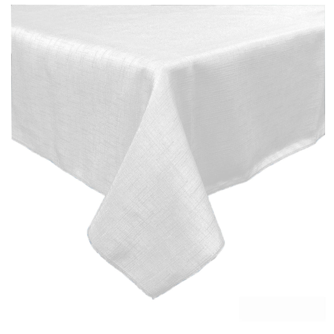 Emporio Slub Table Cloth White 150 x 230 cm