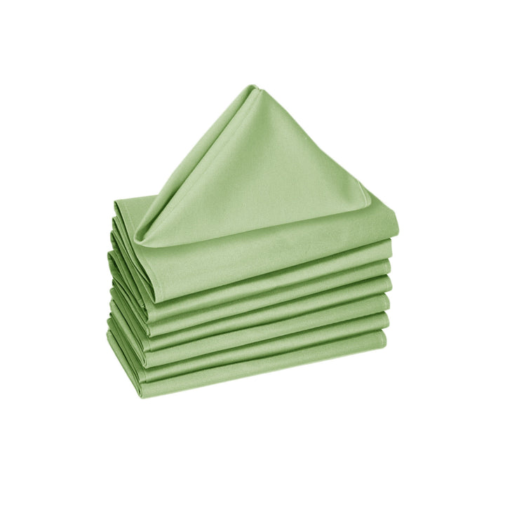 Hoydu Set of 8 Cotton Napkins Reed Green