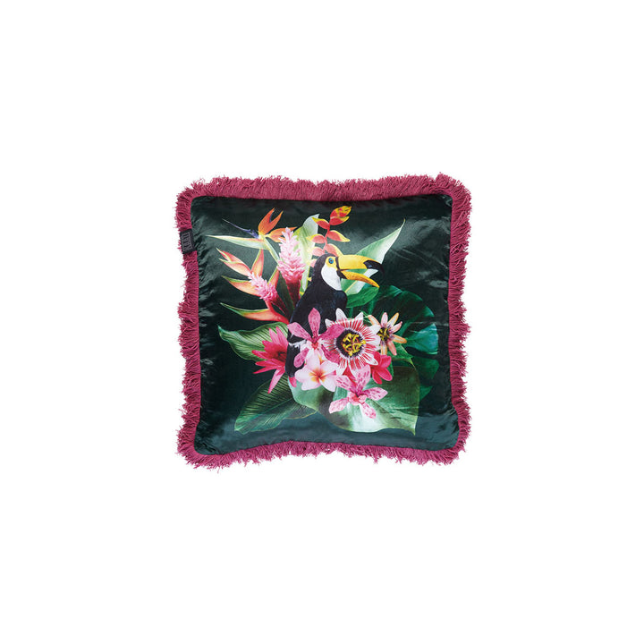 Bedding House Jungle Fever Pink Filled Cushion