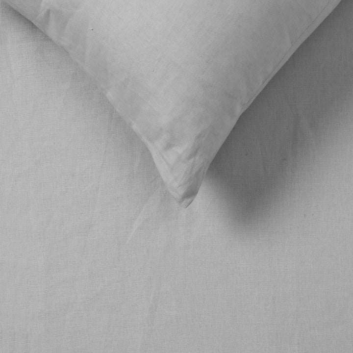 Vintage Design Homewares Silver 100% Hemp Sheet Set Queen