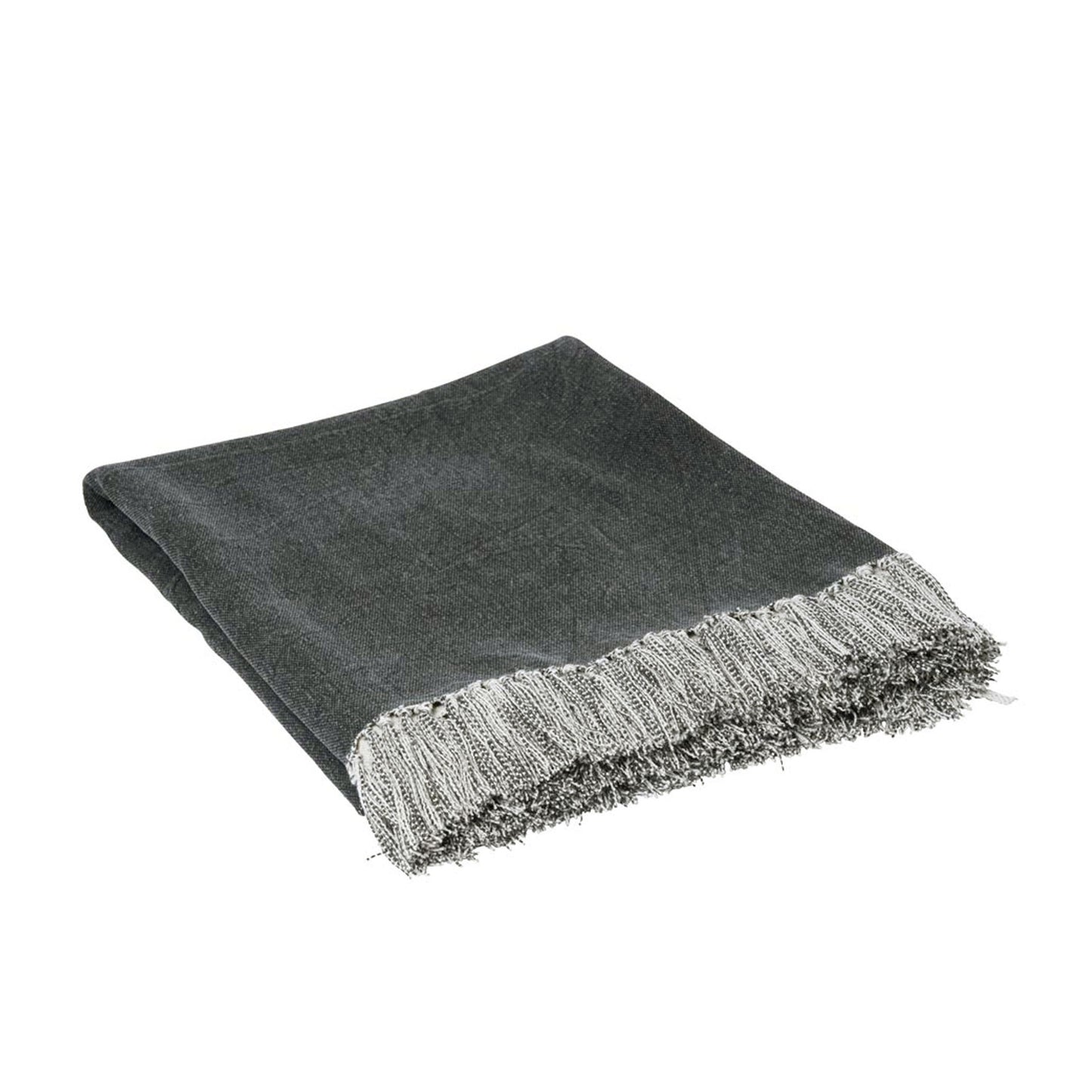 J.Elliot Home Idris Cotton Throw Charcoal Home