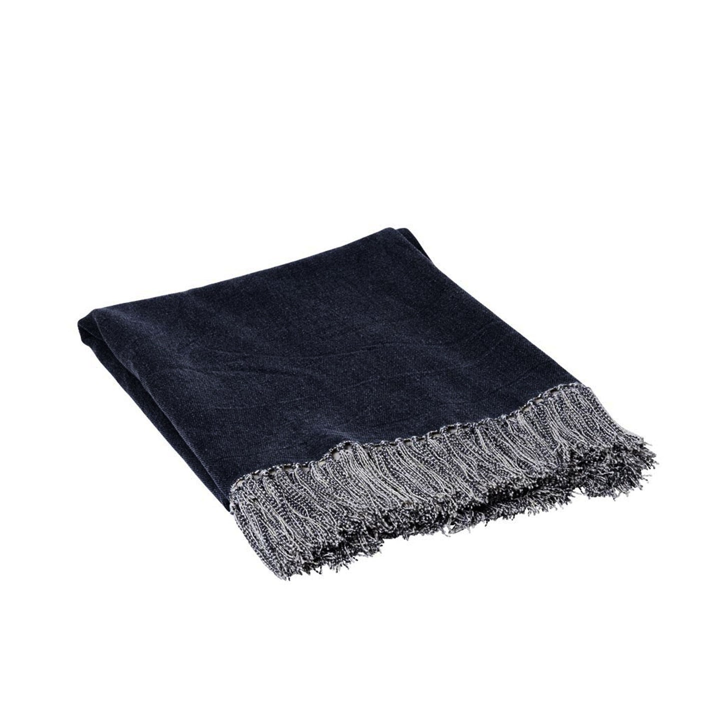 J.Elliot Home Idris Cotton Throw Indigo Home