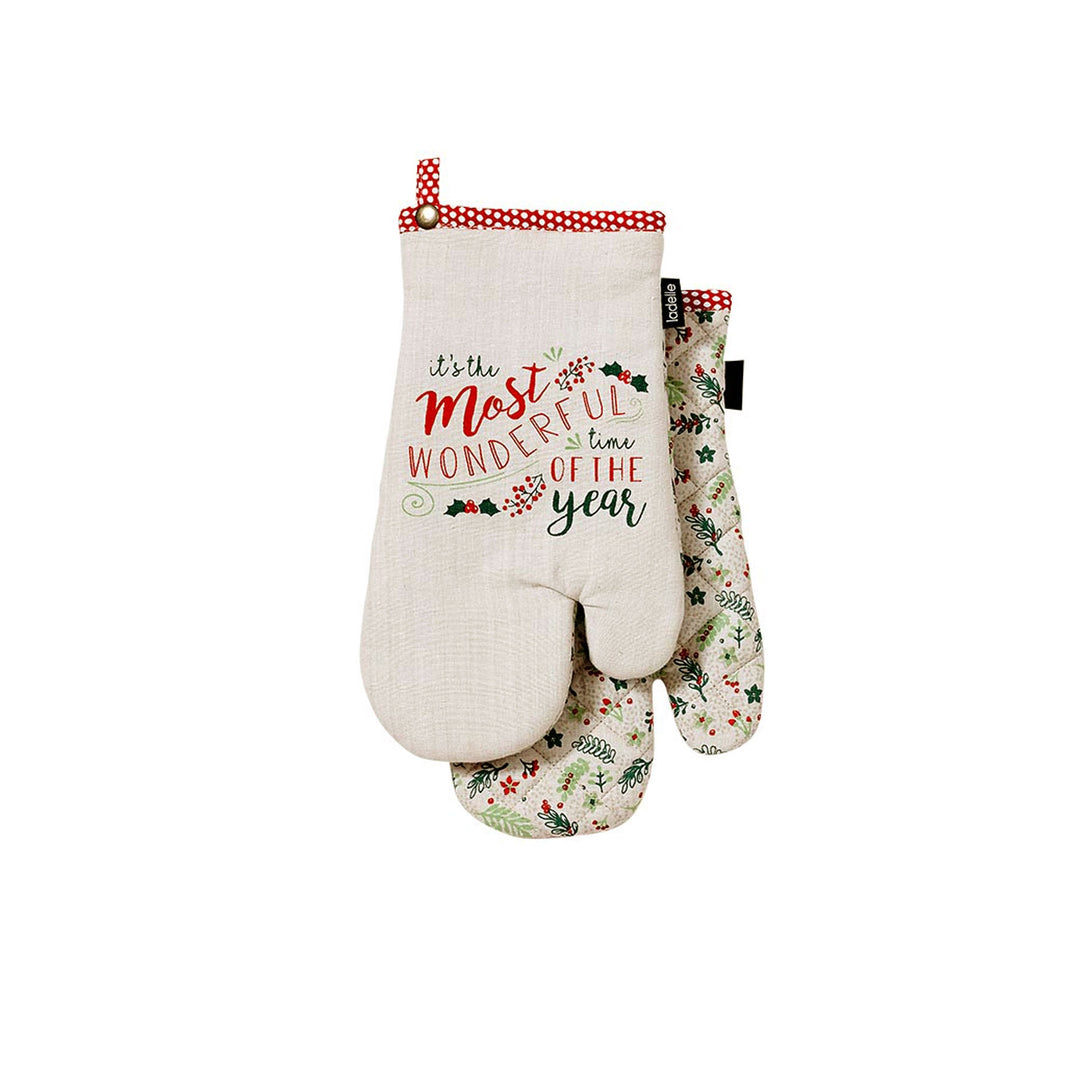 Ladelle Set of 2 Wonderful Kitchen / BBQ Oven Mitt