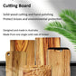 Hello Kitchen Premium Natural Camphor Laurel Cutting Chopping Board (Plain)