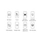 JY Penguin Lamp USB Rechargeable Reading Light Portable Bedside- White