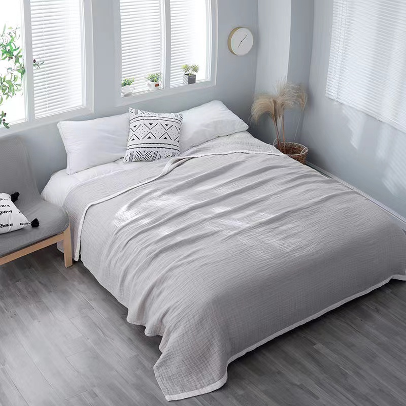 Minimalism Range Blanket Color Sky Gray