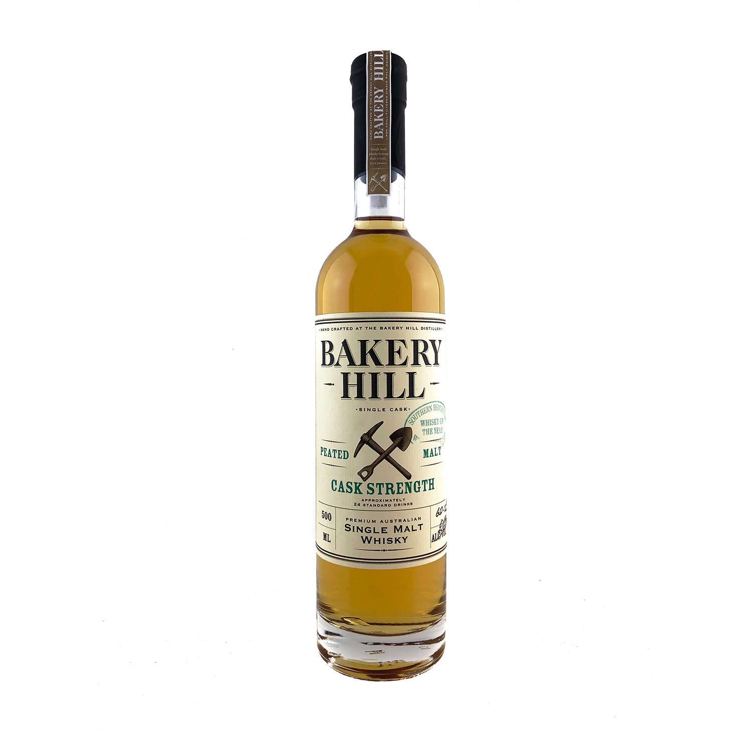 BAKERY HILL PEATED MALT CASK STRENGTH 500ML