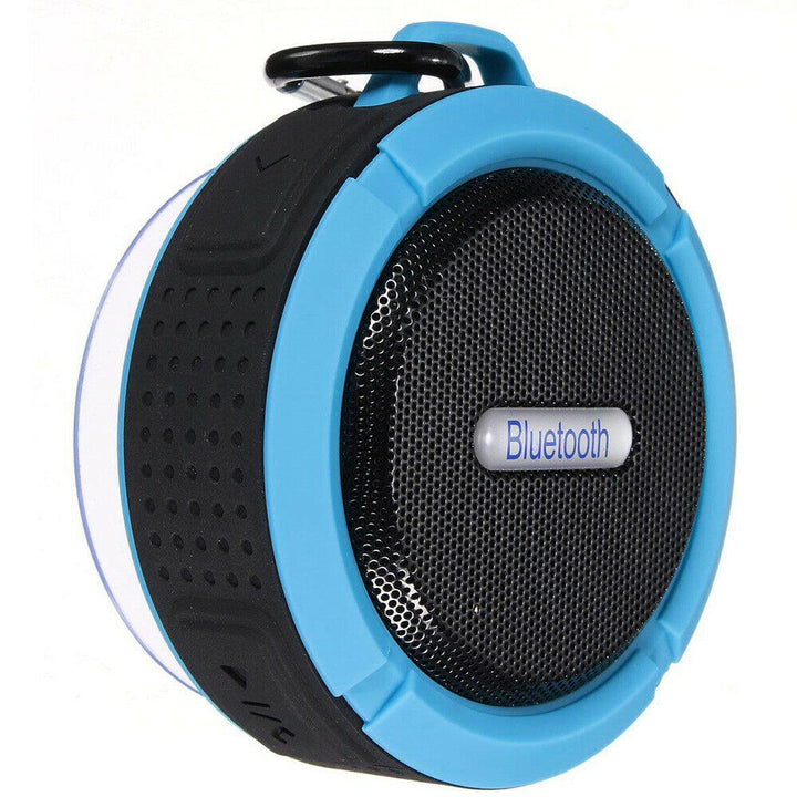 Portable Waterproof Wireless Mini Bluetooth Music Speaker (Black)