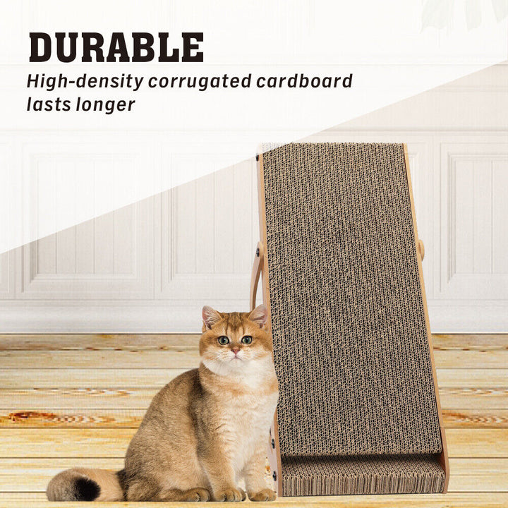 VaKa Cat Scratching Scratcher Board Cat Tree Pad Lounge Toy Corrugated Cardboard