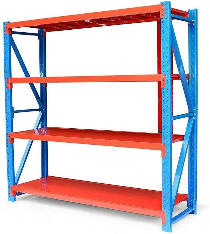 2mx2m Steel Racks Shelves Garage Storage Warehouse Tyre Shelving 1000 Capacity