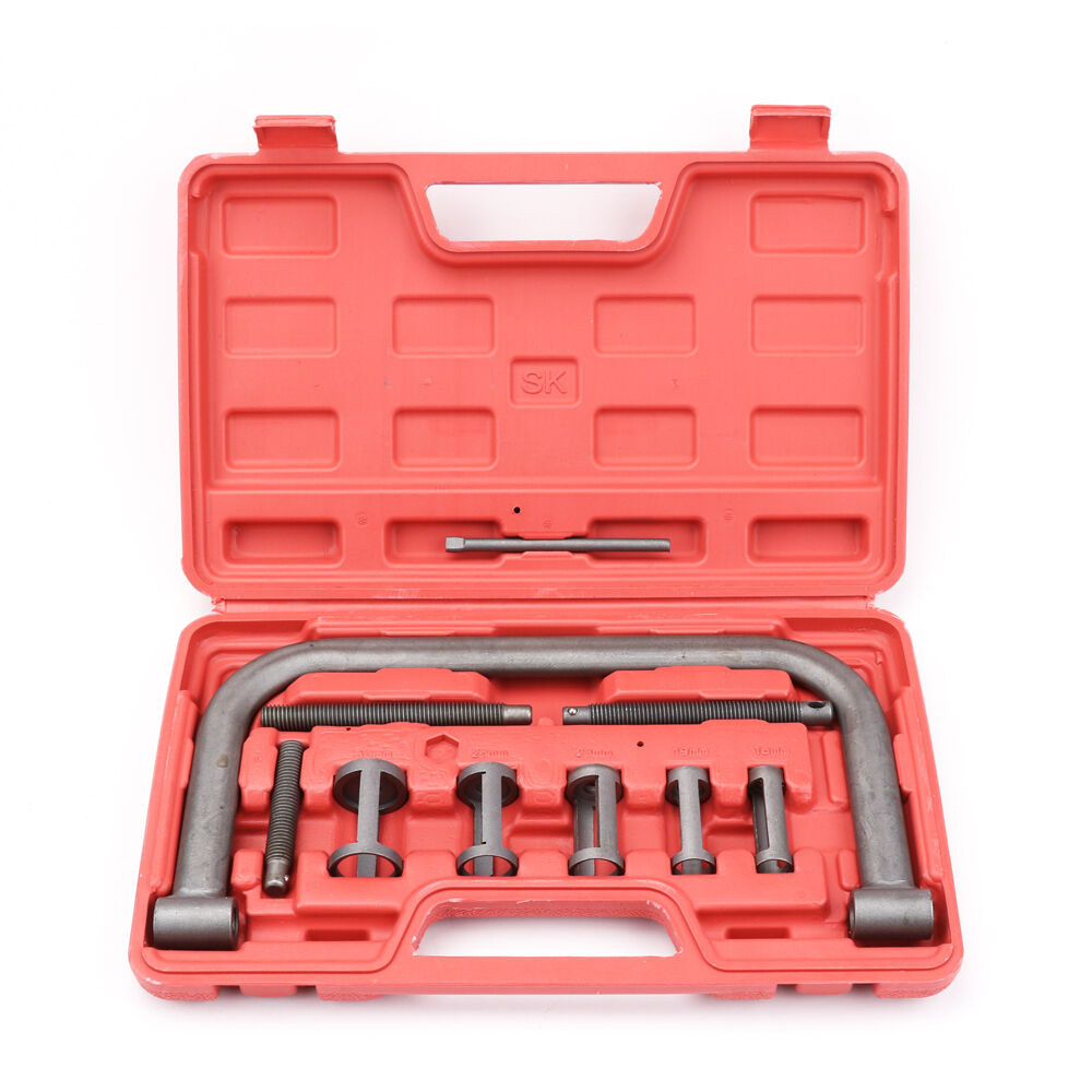 Valve Spring Compressor Removal Installer Tool set fit Car Motorcycle Van Engine