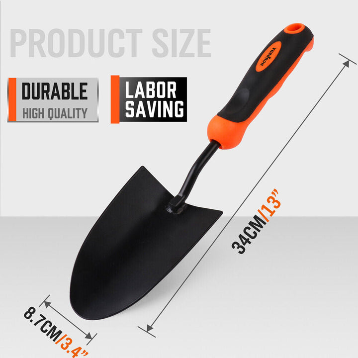 HORUSDY 13'' Garden Trowel Hand Shovel Spade Farmland Transplant Digging Tool