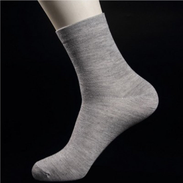 10 Pairs Men's Women's Cotton Breathable Crew Length Socks Work Business Cushion, Mixed Colour