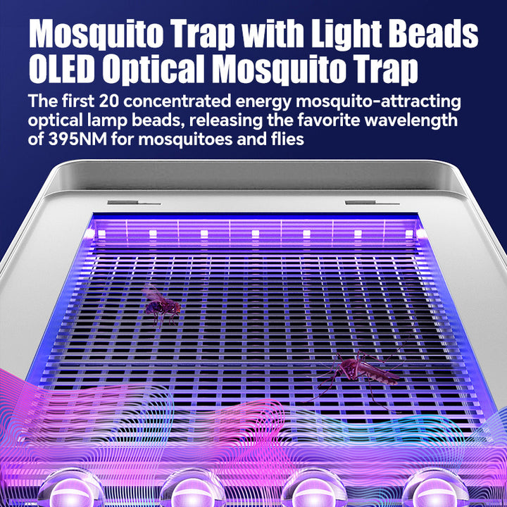 LIFEBEA Electric Insect Killer Mosquito Pest Fly Bug Zapper Catcher Trap Lamp for Home or Outdoor Portable Camping,2000 mAh Rechargeable