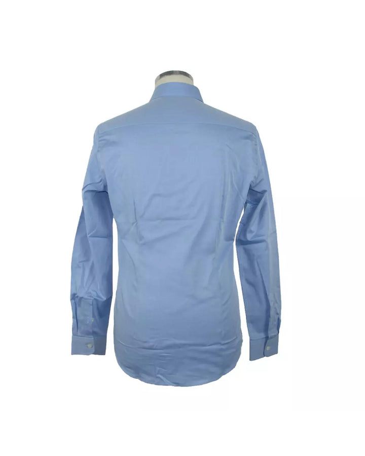 Cotton Jersey Long Sleeve Shirt 39 IT Men