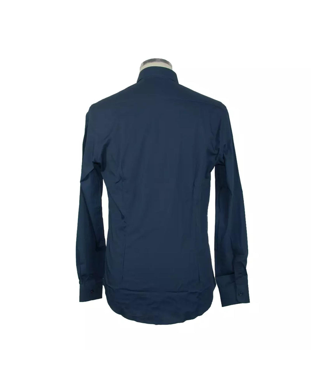 Luxury Designer Cotton Long Sleeve Shirt 44 IT Men