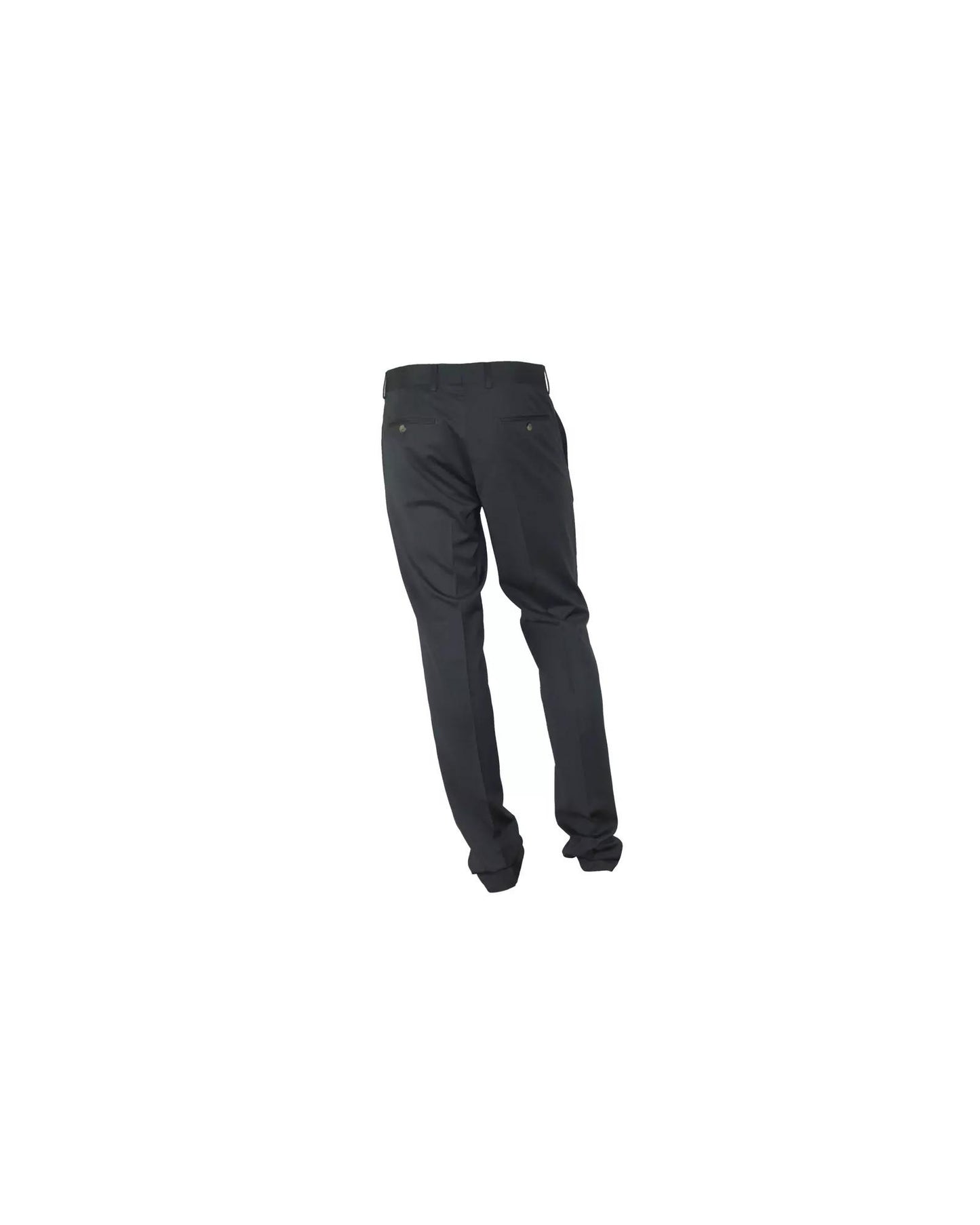 Polyester and Viscose Trousers 48 IT Men