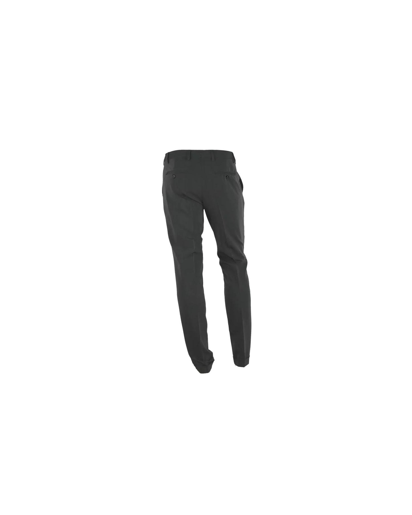 Polyester and Viscose Trousers 48 IT Men