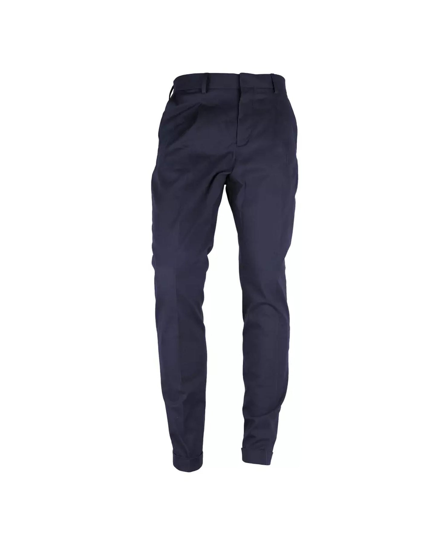 Milano Wool Blend Trousers with Button and Zip Closure 52 IT Men