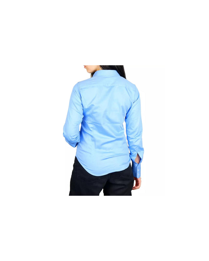 Milano Satin Shirt for the Spring/Summer Season - Slim Fit L Women