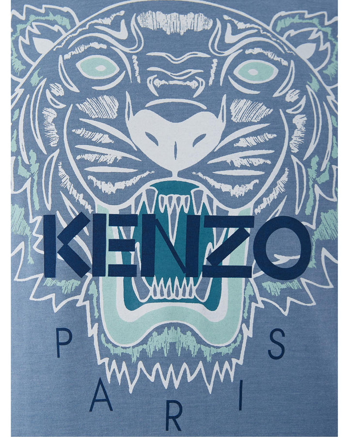 Authentic Kenzo Tiger Print Cotton T-Shirt S Men