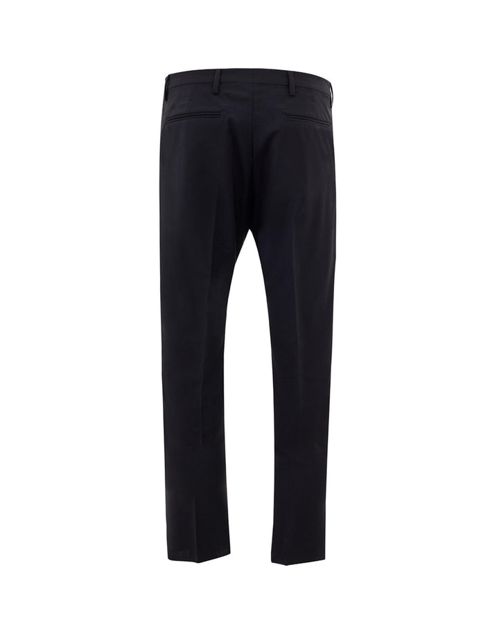 Valentino Elegant Tailored Trouser in Blue Wool Blend 48 IT Men