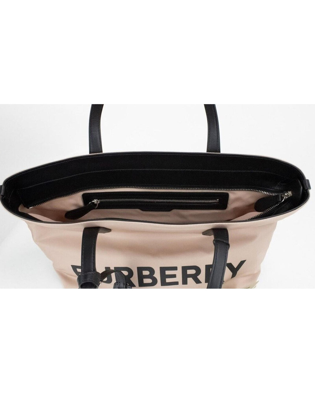 Small Branded Logo Tote in Recycled Nylon One Size Women