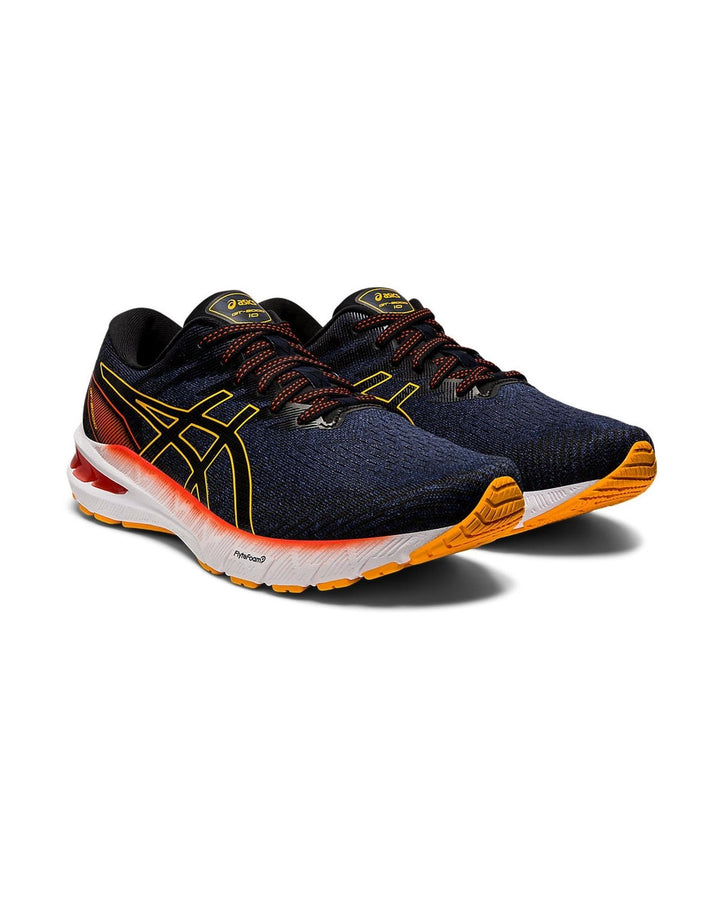 Versatile Cushioned Running Shoes with Supportive Knit Upper - 11.5 US