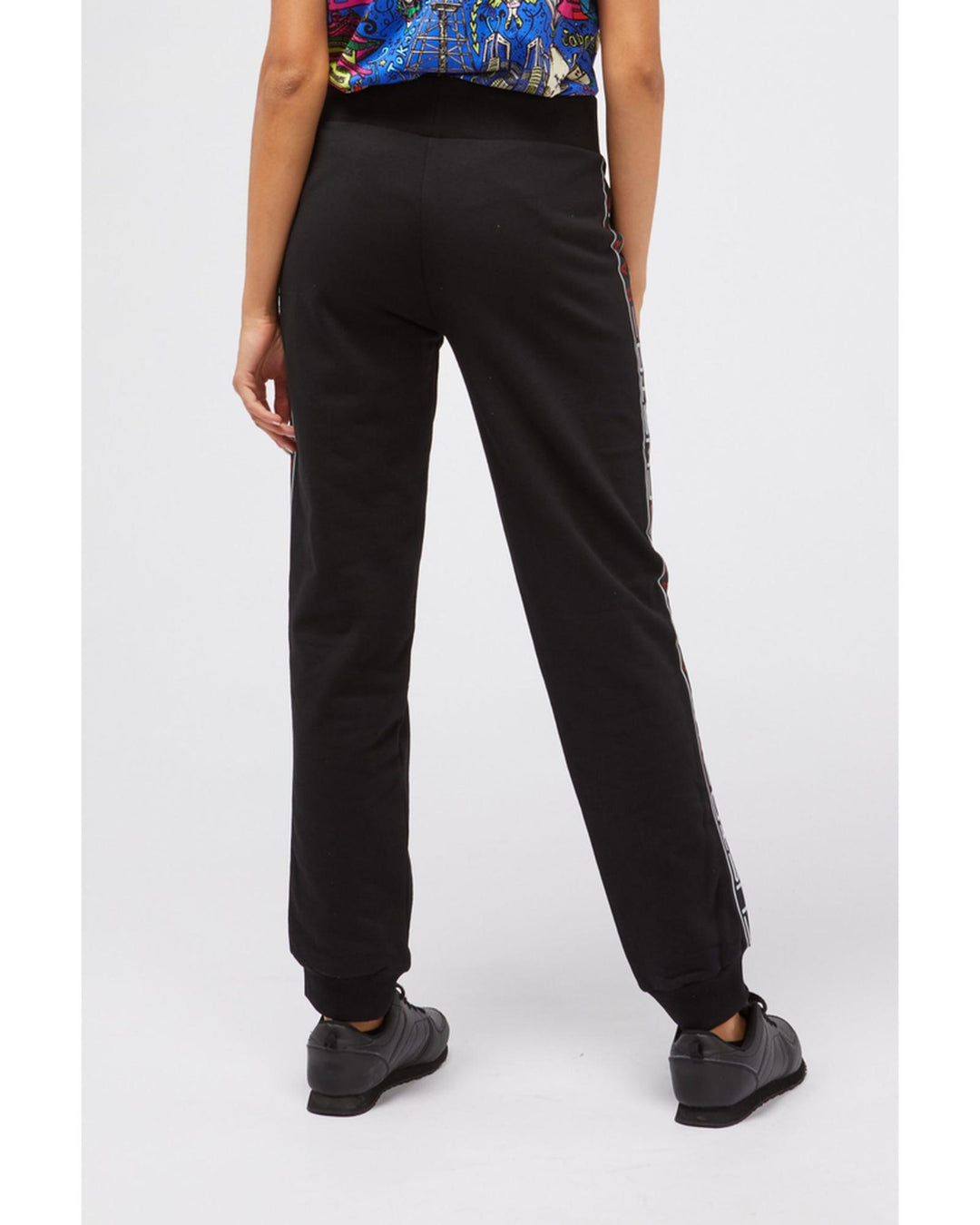 Logo Side Band Sweatpants with Cuffed Bottom S Women