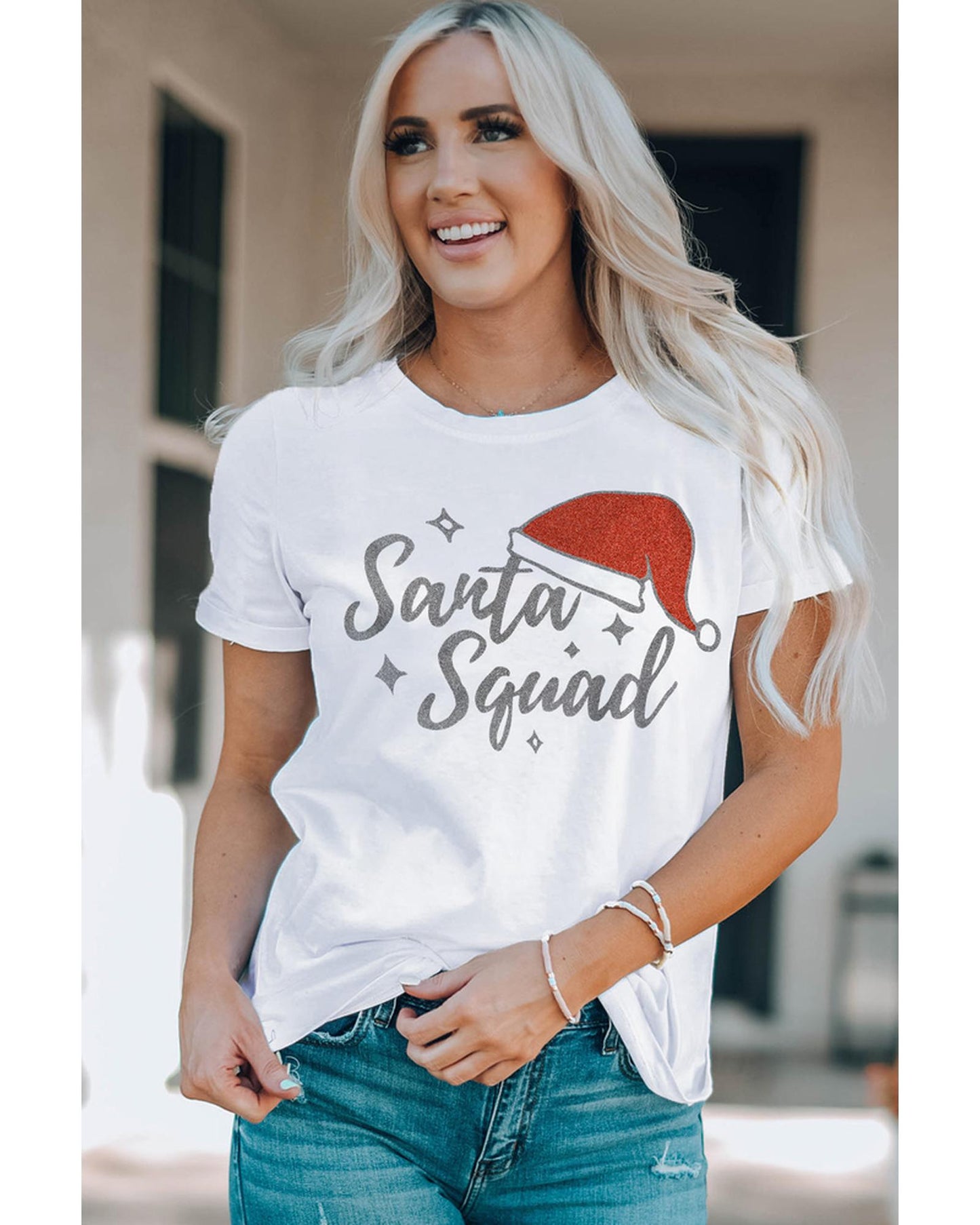 Azura Exchange Santa Squad Graphic Print T-Shirt - XL