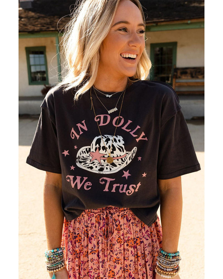 Azura Exchange DOLLY Western Fashion Graphic Tee - S