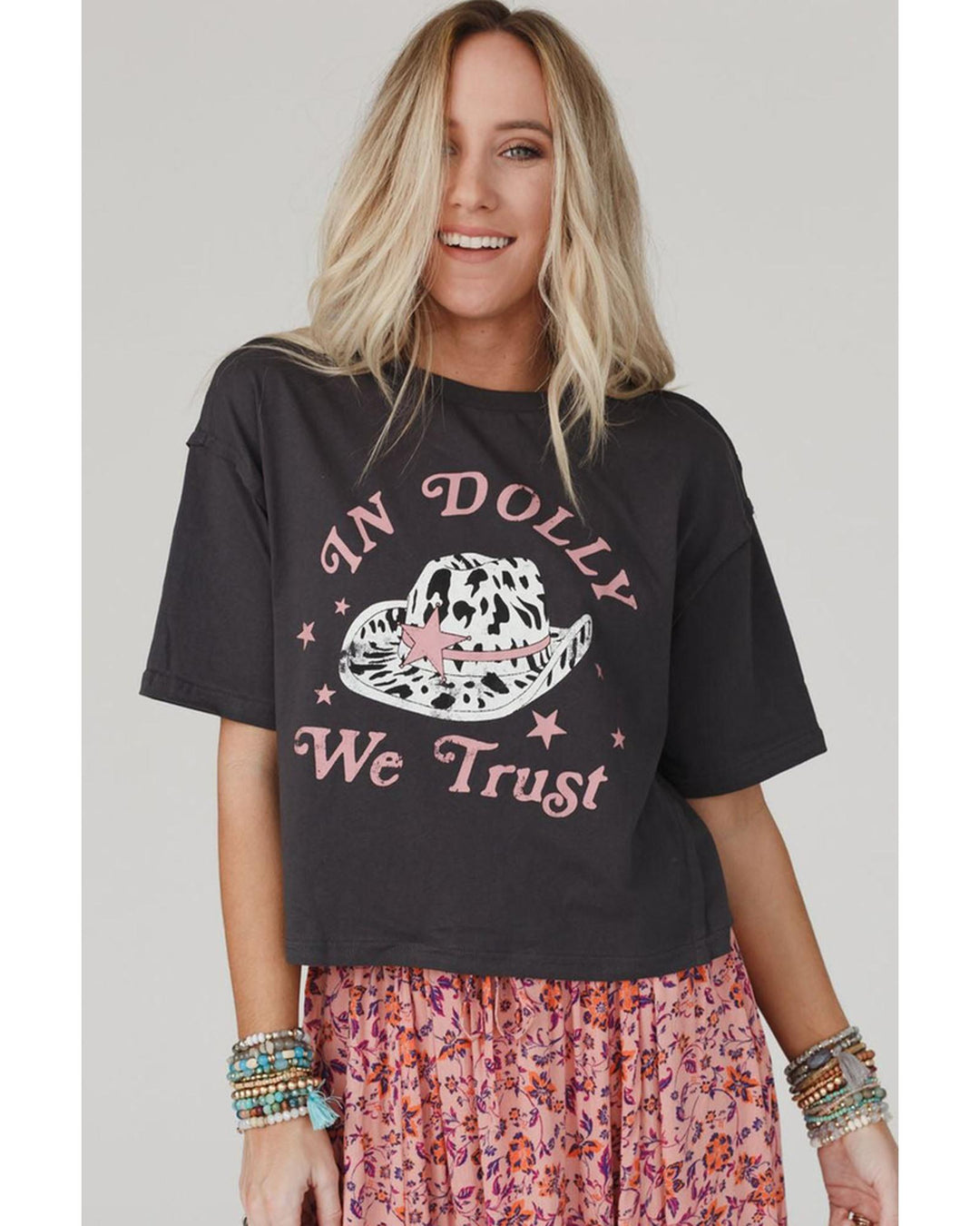 Azura Exchange DOLLY Western Fashion Graphic Tee - S