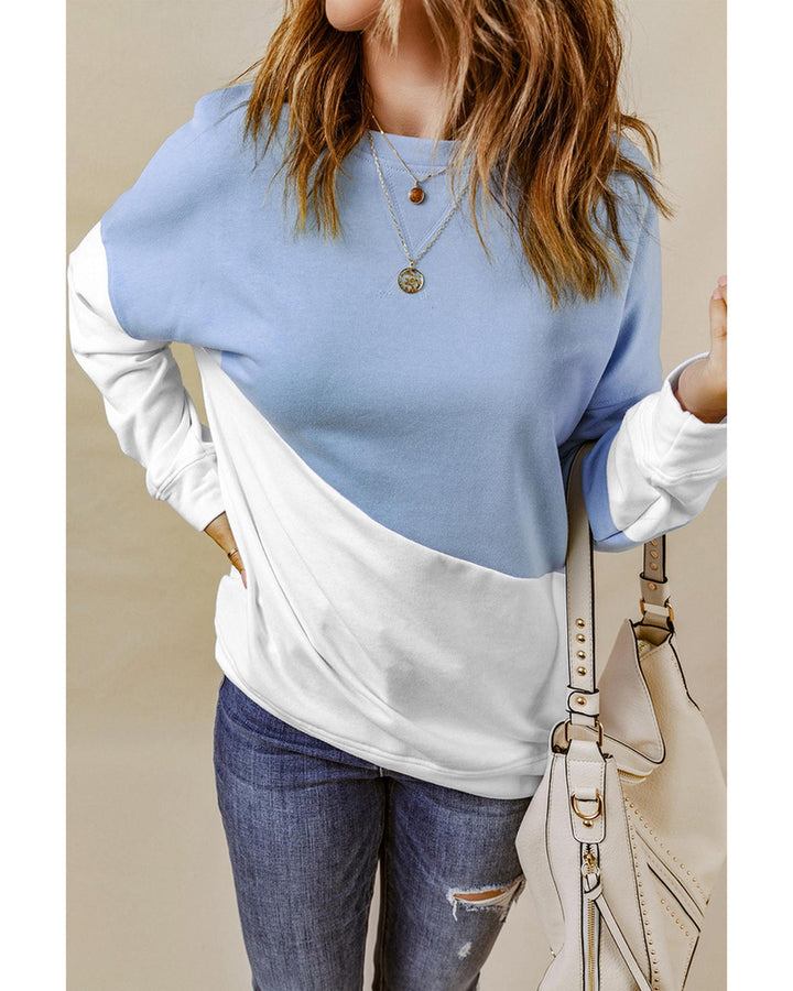 Azura Exchange Patchwork Dropped Shoulder Sweatshirt - XL