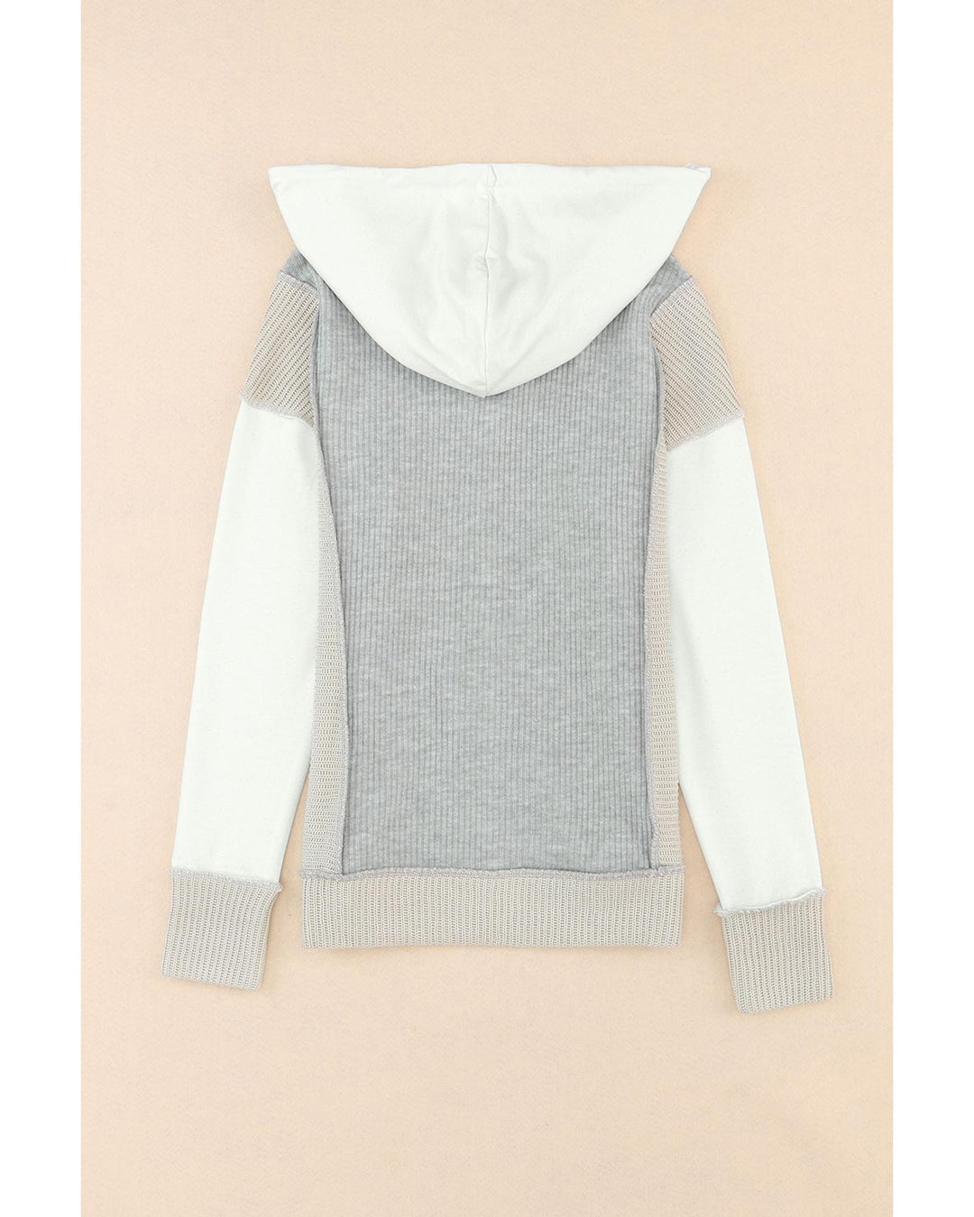 Azura Exchange Patchwork Knit Hoodie - S