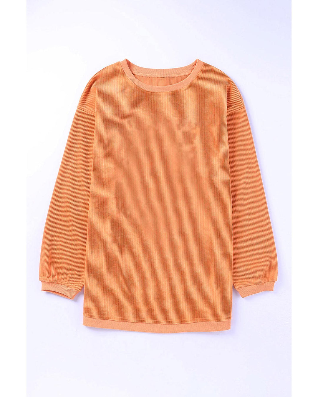 Azura Exchange Corn Graphic Orange Crop Top Sweatshirt - L