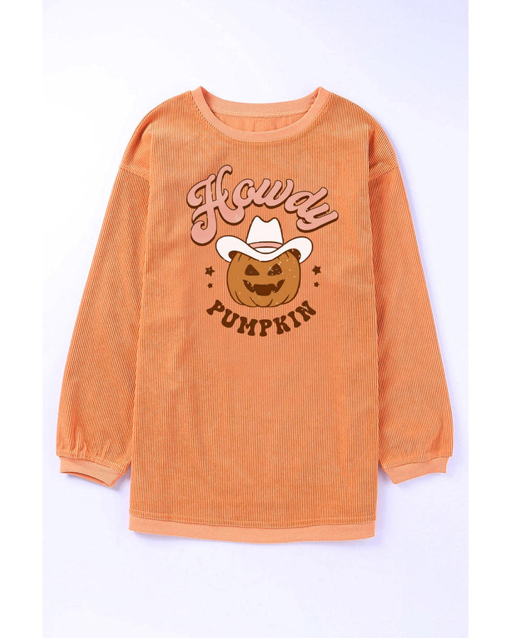 Azura Exchange Howdy Pumpkin Halloween Graphic Sweatshirt - 2XL