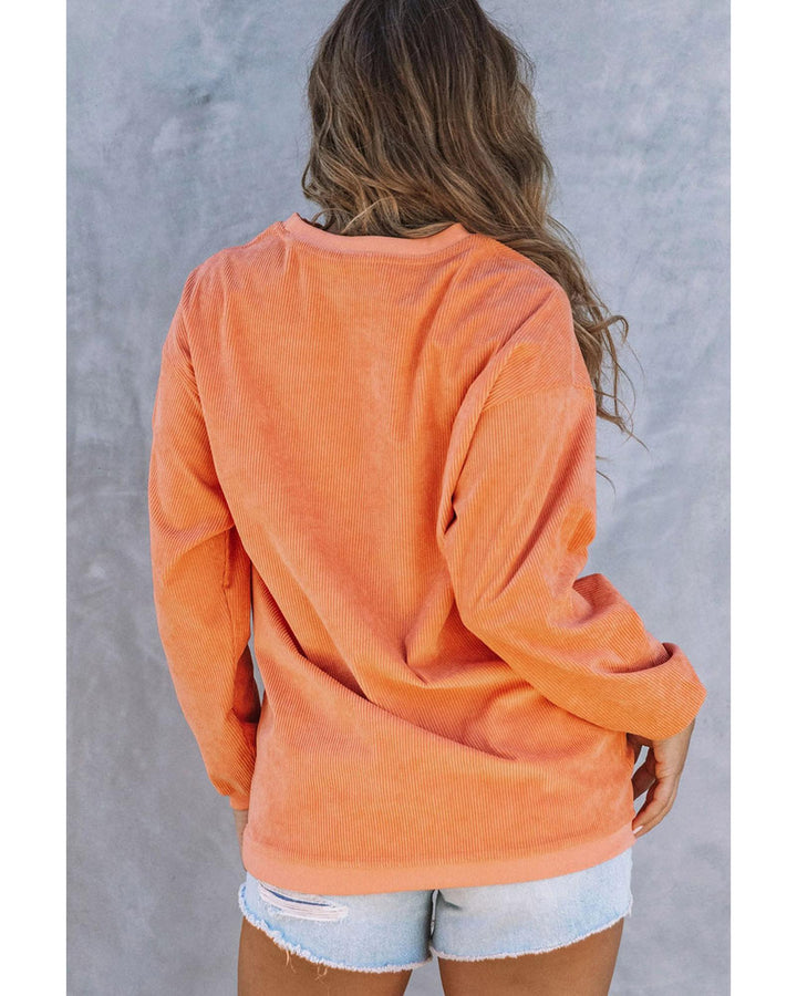 Azura Exchange Howdy Pumpkin Halloween Graphic Sweatshirt - L