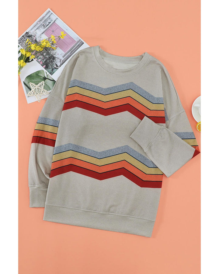 Azura Exchange Classic Color Block Sweatshirt - M